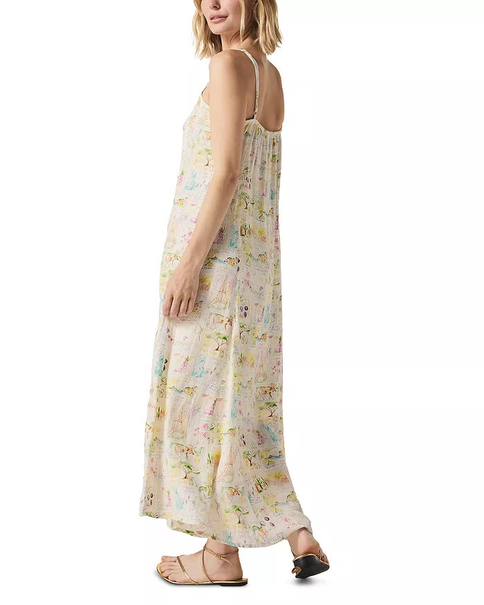 SPLENDID COASTAL POSTCARD DRESS