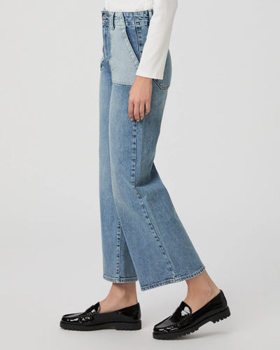 PAIGE SASHA ANKLE WIDE LEG JEAN