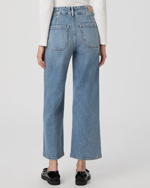 PAIGE SASHA ANKLE WIDE LEG JEAN