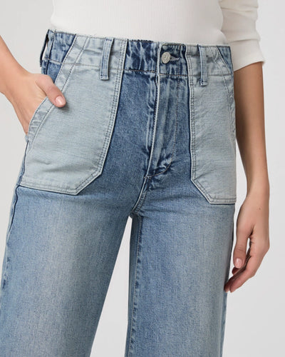 PAIGE SASHA ANKLE WIDE LEG JEAN