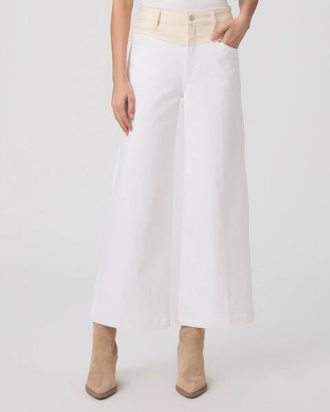 PAIGE HARPER ANKLE WIDE LEG JEAN