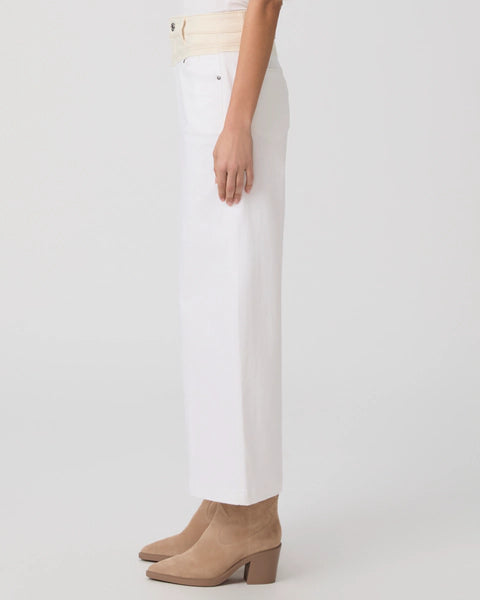 PAIGE HARPER ANKLE WIDE LEG JEAN