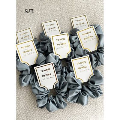 SILK SATIN SOFT SCRUNCHIES