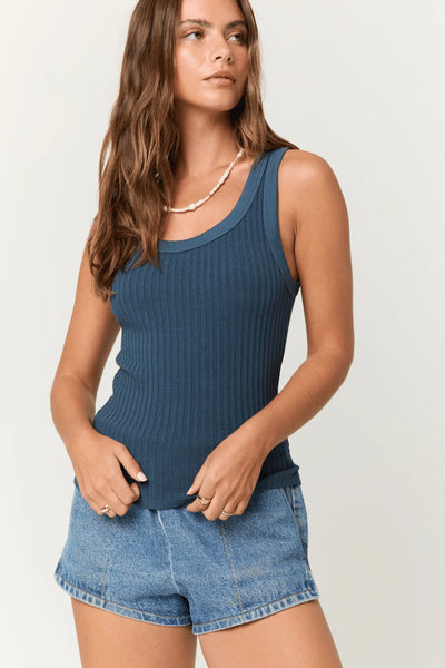 COOPER SWEATER RIB TANK