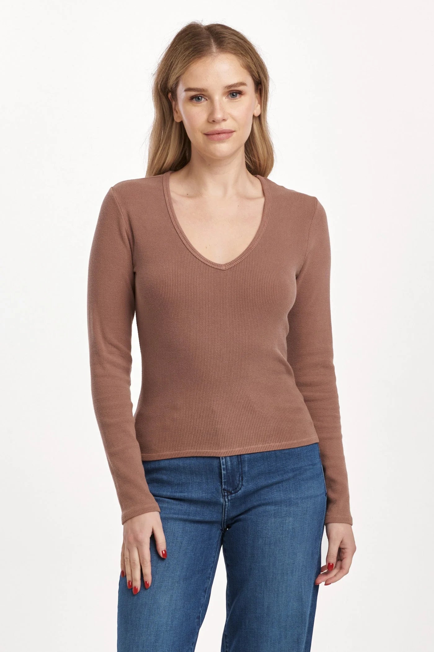 MARLOWE V-NECK TOP