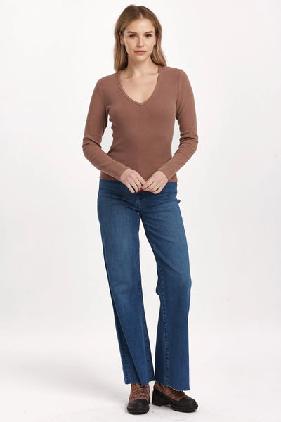 MARLOWE V-NECK TOP