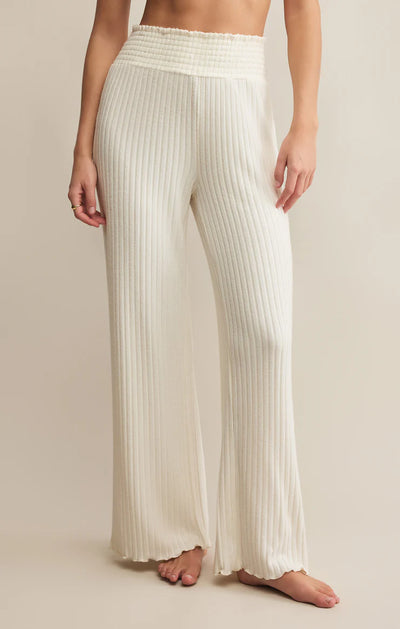 DAWN SMOCKED RIB PANT