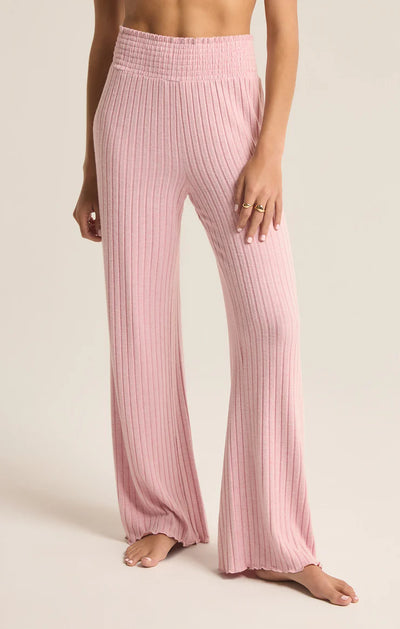 DAWN SMOCKED RIB PANT