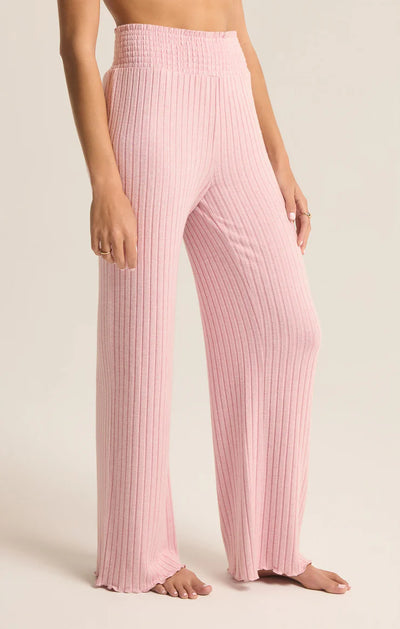 DAWN SMOCKED RIB PANT