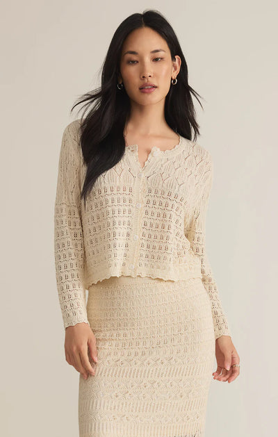 Z SUPPLY CROCHET CARDI