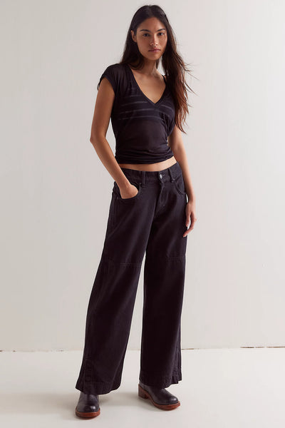 BENJI RELAXED WIDE LEG JEAN